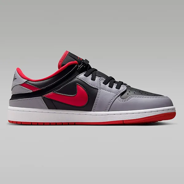 Giày Thể Thao Nam Nike Air Jordan 1 Low FlyEase DM1206-060 Màu Đen Phối Xám Size 43