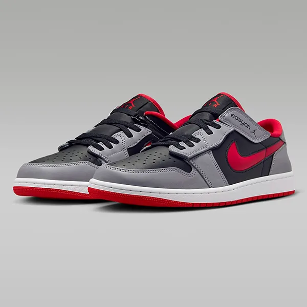 Giày Thể Thao Nam Nike Air Jordan 1 Low FlyEase DM1206-060 Màu Đen Phối Xám Size 43