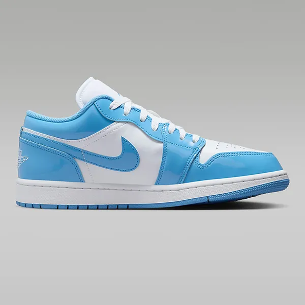 Giày Thể Thao Nam Nike Air Jordan 1 Low SE FZ2138-114 Màu Trắng Phối Xanh Dương Size 40.5