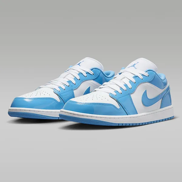 Giày Thể Thao Nam Nike Air Jordan 1 Low SE FZ2138-114 Màu Trắng Phối Xanh Dương Size 40.5