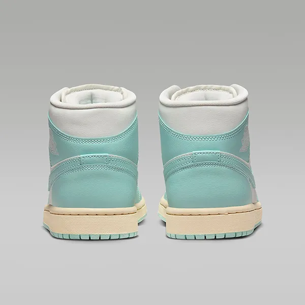 Giày Thể Thao Nam Nike Air Jordan 1 MID BQ6472-132 Màu Xanh Mint/Trắng Size 43 - Giày - Vua Hàng Hiệu