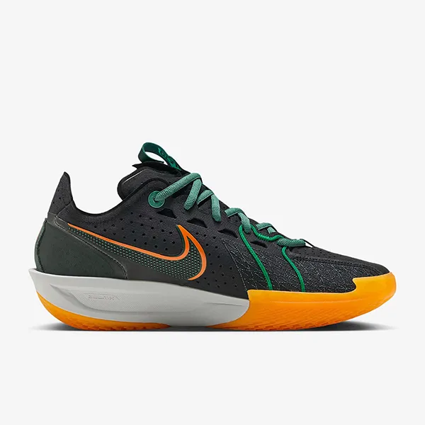 Giày Bóng Rổ Nam Nike GT Cut 3 EP Basketball Shoes DV2918-001 Màu Đen Cam Size 42