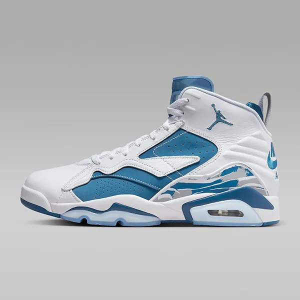 Giày Thể Thao Nam Nike Jumpman MVP DZ4475-101 Màu Trắng - Xanh Size 47 - Giày - Vua Hàng Hiệu