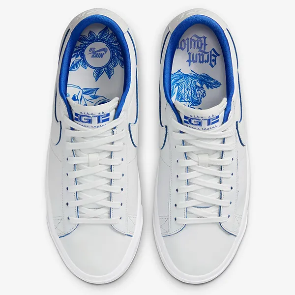 Giày Thể Thao Nam Nike SB Blazer Low Pro GT Premium FZ1300-100 Màu Trắng Size 39 - Giày - Vua Hàng Hiệu