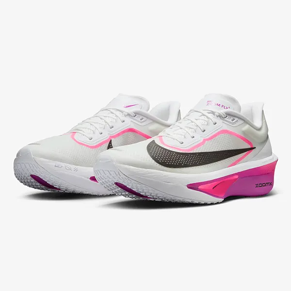 Giày Thể Thao Nam Nike Zoom Fly 6 FN8454-101 Màu Kem Phối Hồng Size 39.5