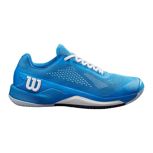 Giày Pickleball Nam Wilson Rush Pro 4.0 WRS332080U070 Màu Xanh Blue Size 44 - Pickleball - Vua Hàng Hiệu