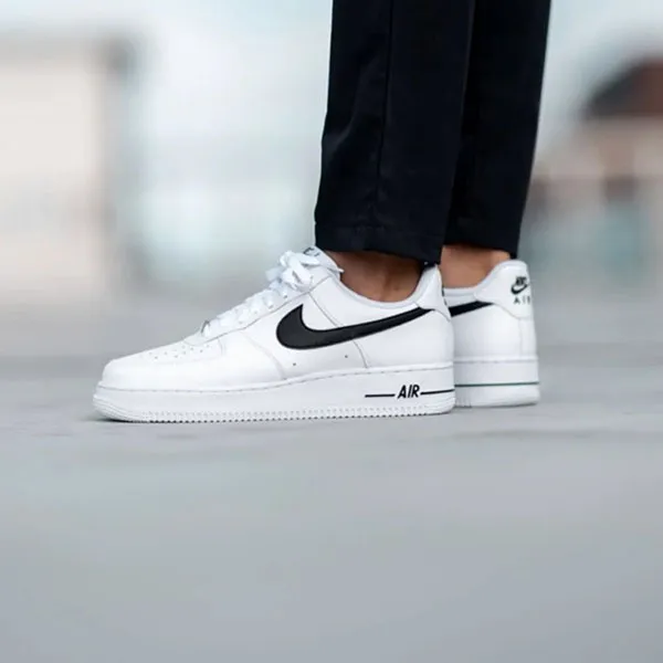 Giày Thể Thao Nike Air Force 1 07 Low White Black CJ0952 100 Màu Đen Trắng Size 42.5
