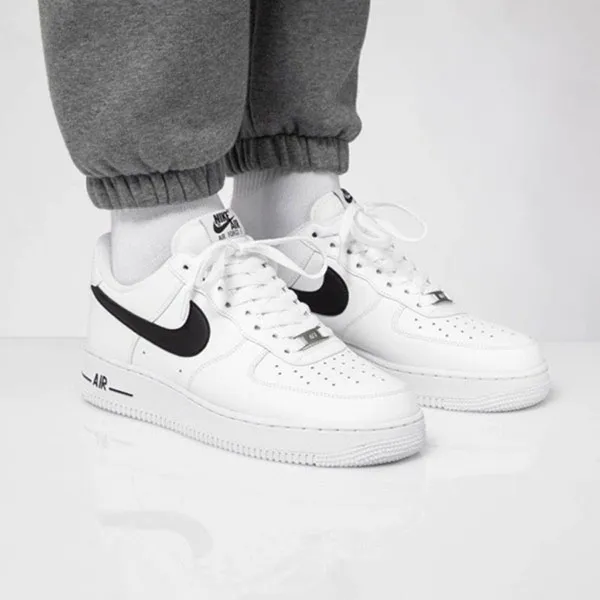 Giày Thể Thao Nike Air Force 1 07 Low White Black CJ0952 100 Màu Đen Trắng Size 42.5