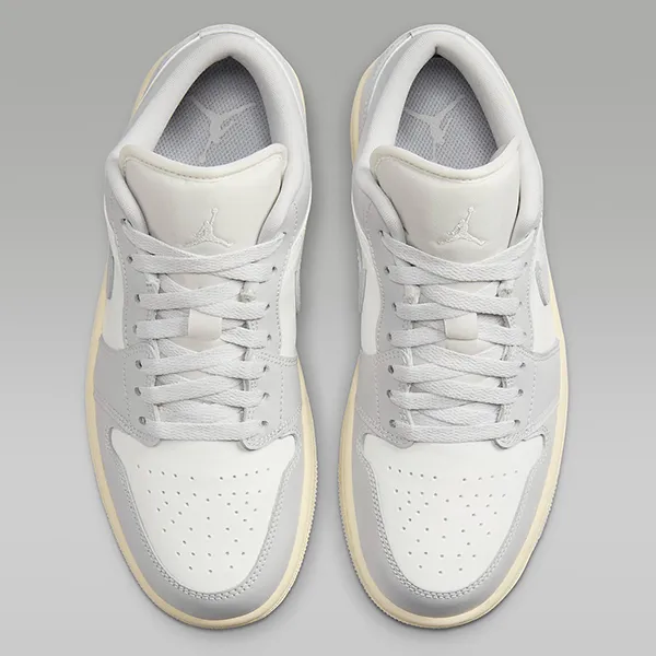 Giày Thể Thao Nike Air Jordan 1 Low DC0774-103 Màu Trắng Phối Xám Size 35.5