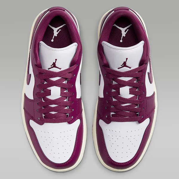 Giày Thể Thao Nike Air Jordan 1 Low DC0774-161 Màu Trắng Phối Tím Size 35.5