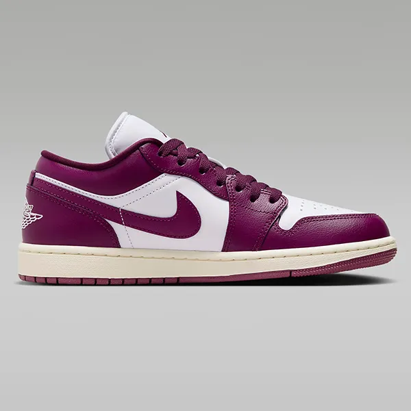 Giày Thể Thao Nike Air Jordan 1 Low DC0774-161 Màu Trắng Phối Tím Size 35.5