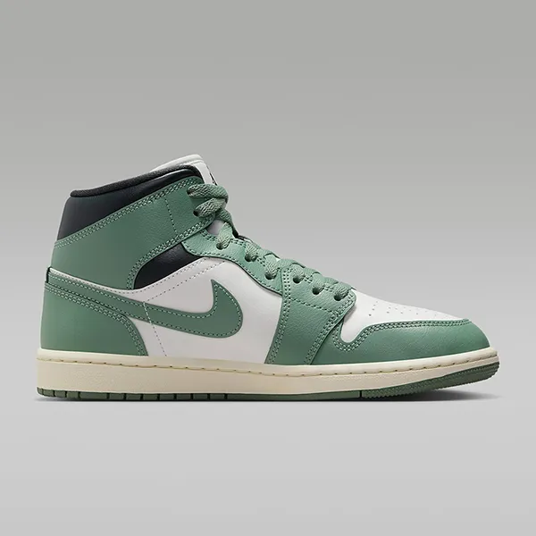 Giày Thể Thao Nike Air Jordan 1 MID BQ6472-130 Màu Xanh/Trắng Size 36