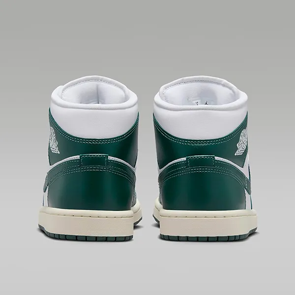 Giày Thể Thao Nike Air Jordan 1 MID BQ6472-133 Màu Xanh Green/Trắng Size 44 - Giày - Vua Hàng Hiệu