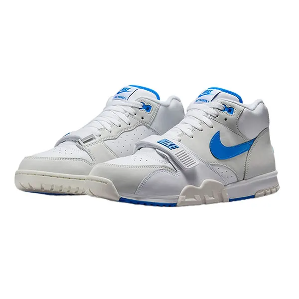Giày Thể Thao Nam Nike Air Trainer 1 Shoes FJ4183-100 Màu Trắng - Xanh Size 38.5 - Giày - Vua Hàng Hiệu