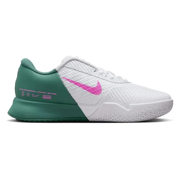 Giày Pickleball Nike Court Air Zoom Vapor Pro 2 HC DR6192-109 Shoes Màu Trắng Xanh Size 39 - Pickleball - Vua Hàng Hiệu