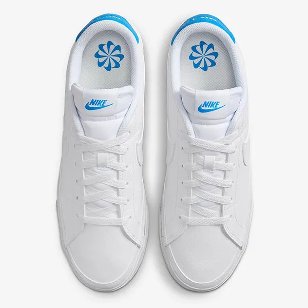 Giày Thể Thao Nam Nike Court Legacy FQ8226-101 Màu Trắng - Xanh Size 40