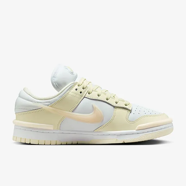 Giày Thể Thao Nike Dunk Low Twist Shoes DZ2794-104 Màu Trắng Kem Size 35.5