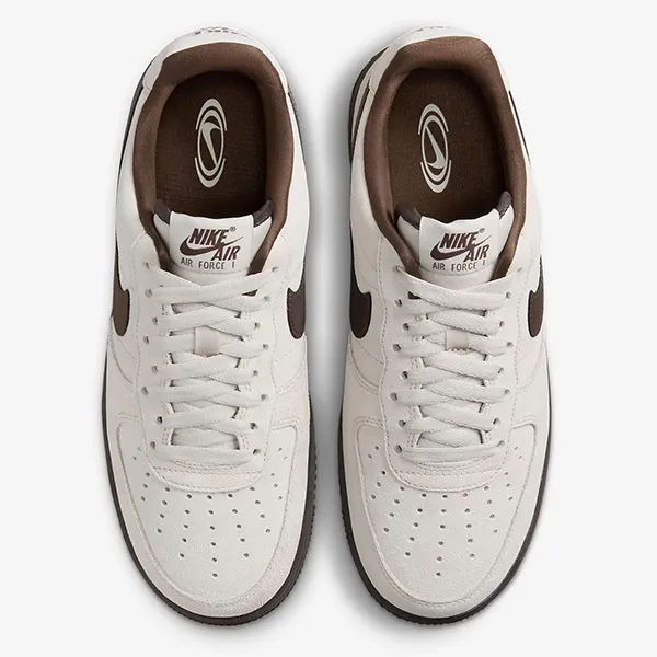 Giày Thể Thao Nữ Nike Air Force 1 07 HQ3485-104 Màu Xám Size 36