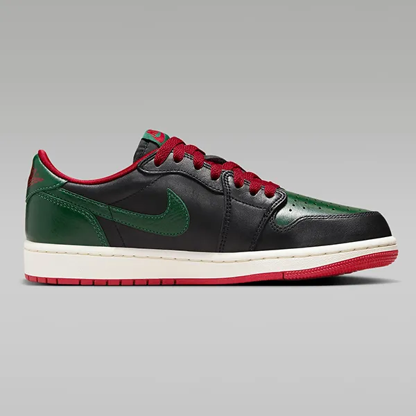 Giày Thể Thao Nữ Nike Air Jordan 1 Low OG Black/Gorge Green CZ0775-036 Màu Đen Phối Xanh Lá Size 40