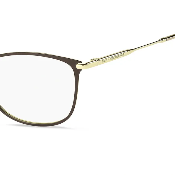 Gọng Kính Nữ Tommy Hilfiger Eyeglasses TH1637 01Q Màu Nâu/Vàng - Kính mắt - Vua Hàng Hiệu