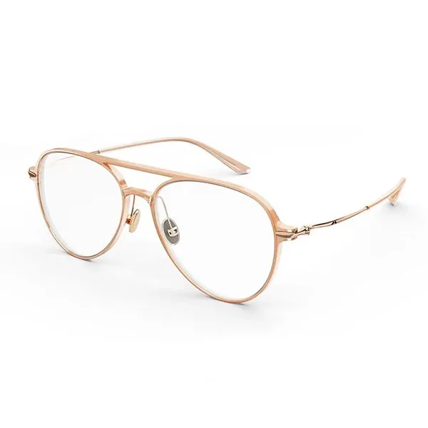 Gọng Kính Unisex Molsion MJ5032 B21 Màu Hồng Gold - Kính mắt - Vua Hàng Hiệu