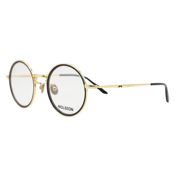 Gọng Kính Unisex Molsion MJ6070 B10 Màu Vàng Đen