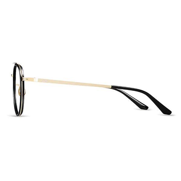 Gọng Kính Unisex Molsion MJ6090 B10 Màu Vàng Đen