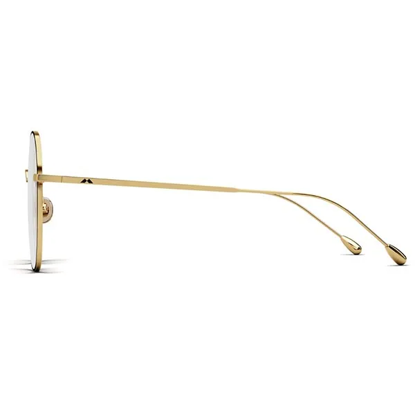 Gọng Kính Unisex Molsion MJ7056 B13 Màu Vàng Gold
