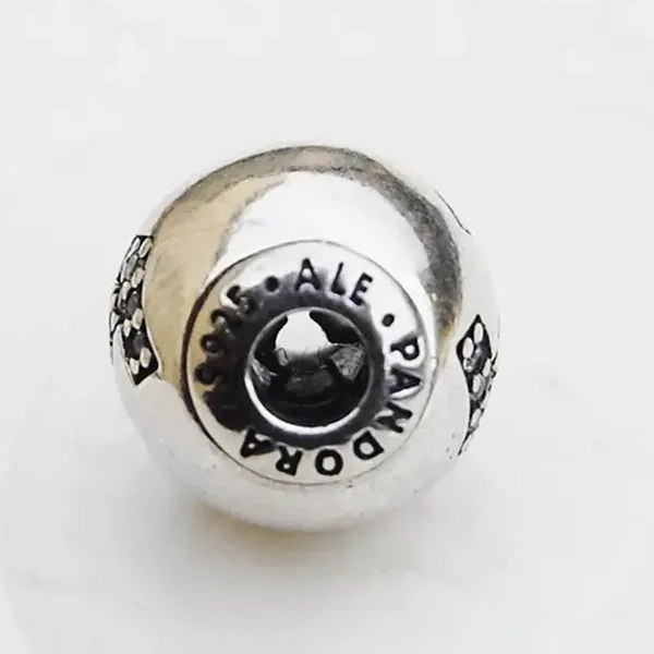 Hạt Vòng Charm Nữ Pandora Silver Essence Sagittarius Zodiac With Clear Zirconia 796042CZ Màu Bạc