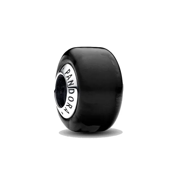 Hạt Vòng Charm Pandora Black Mini Murano Glass Charm 793117C00 Màu Đen - Trang sức - Vua Hàng Hiệu