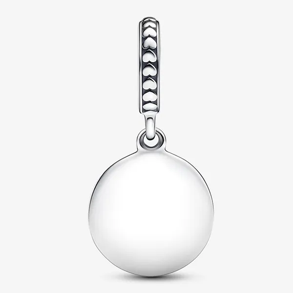 Hạt Vòng Charm Pandora Mama Engravable Dangle 793204C01 Màu Bạc