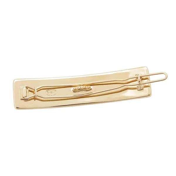 Kẹp Tóc Chanel B21 Barrettes AB5651 B02818 Màu Vàng Gold