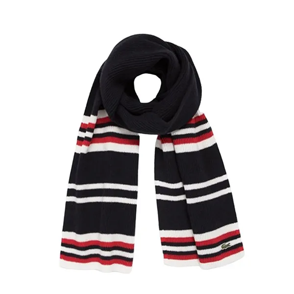 Khăn Quàng Cổ Lacoste Unisex Scarf RE2216 - AKE Màu Đen - Thời trang - Vua Hàng Hiệu