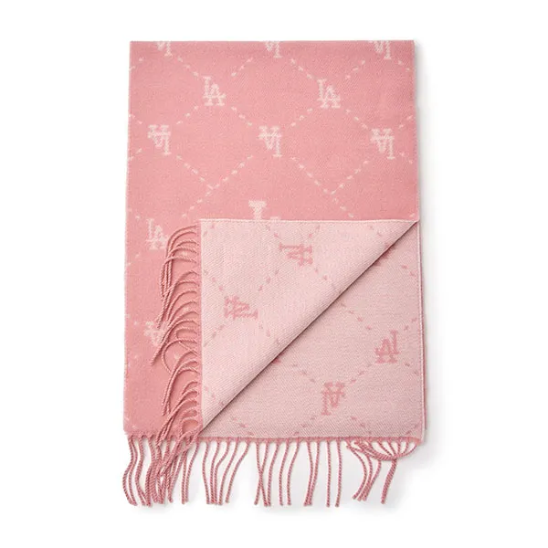 Khăn Quàng Cổ MLB Monogram Muffler Los Angeles Dodgers 3AMFM0146-07PKM Màu Hồng