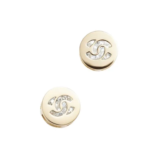 Khuyên Tai Nữ Chanel Metal And Stone Beads Reference ABE107 B17803 NZL31 Màu Vàng Gold - Trang sức - Vua Hàng Hiệu