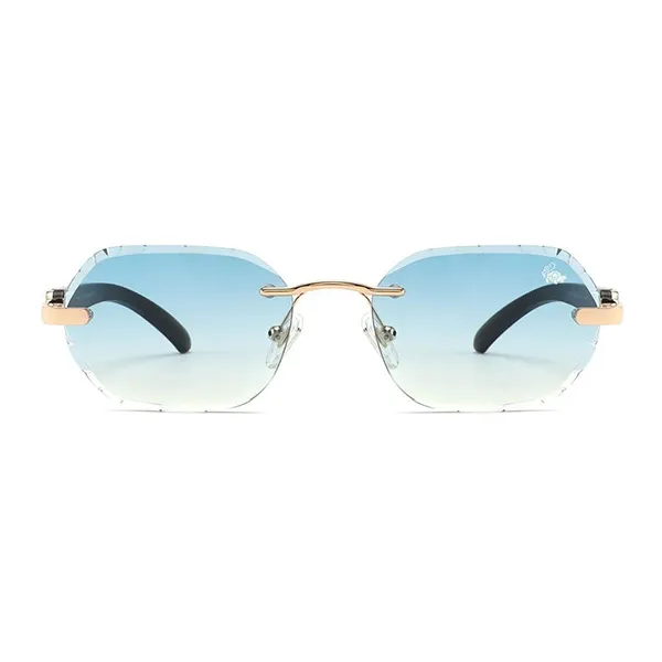 Kính Mát Belvoir&Co Diamond Cut Willow Sunset Black Màu Xanh Blue - Kính mắt - Vua Hàng Hiệu