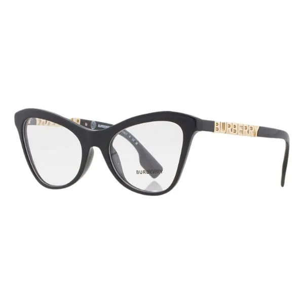 Kính Mắt Cận Nữ Burberry Angelica Demo Butterfly Eyeglasses BE2373U 3001 Màu Đen - Kính mắt - Vua Hàng Hiệu