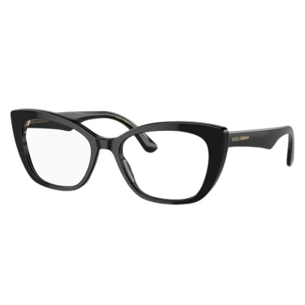 Kính Mắt Cận Nữ Dolce & Gabbana Eyeglasses DG3360 3246 52 Màu Đen