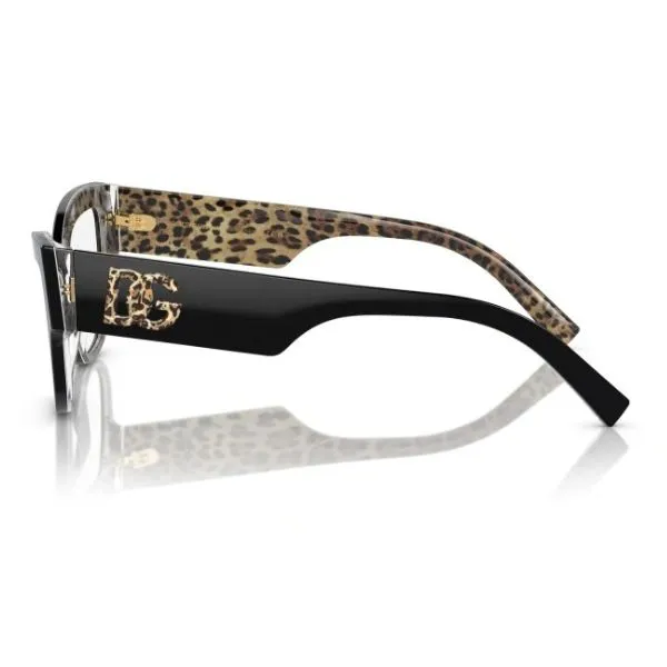 Kính Mắt Cận Nữ Dolce & Gabbana Eyeglasses DG3378 3299 Màu Đen