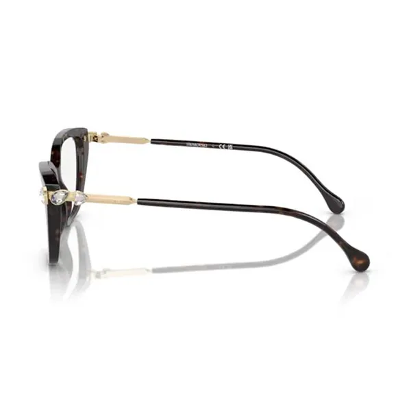 Kính Mắt Cận Nữ Swarovski 0SK2011 100253 Havana Eyeglasses Màu Nâu - Kính mắt - Vua Hàng Hiệu