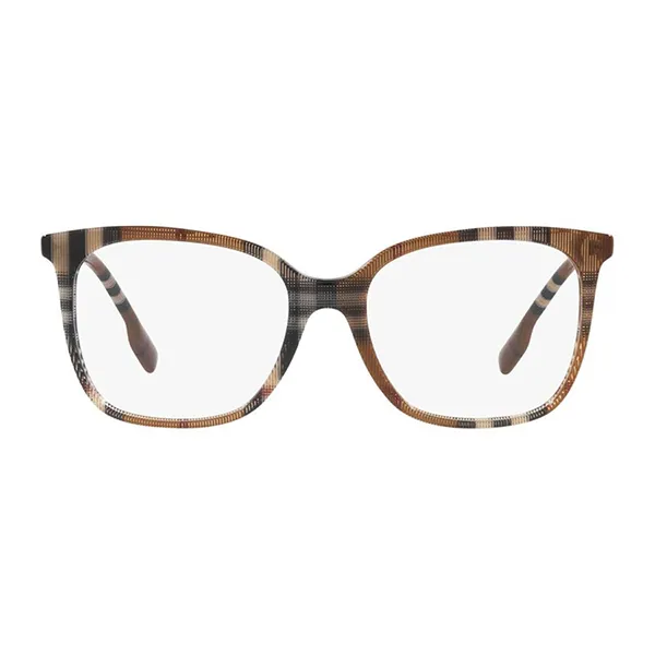 Kính Mắt Cận Unisex Burberry Eyeglasses Louise Check BE2367 3966 54 Màu Nâu - Kính mắt - Vua Hàng Hiệu