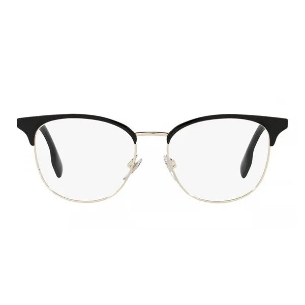Kính Mắt Cận Unisex Burberry Sophia Eyeglasses BE1355 1109 52 Màu Đen/Vàng