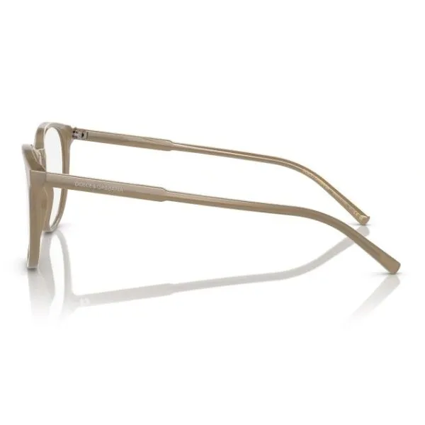 Kính Mắt Cận Unisex Dolce & Gabbana Eyeglasses DG3366 3089 Màu Nâu - Kính mắt - Vua Hàng Hiệu