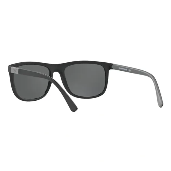 Kính Mát Nam Emporio Armani 4079 504287 Matte Black Sunglasses Màu Đen