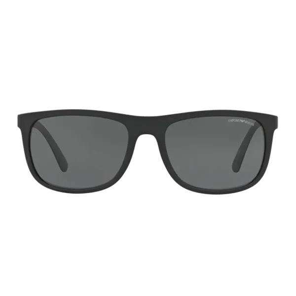 Kính Mát Nam Emporio Armani 4079 504287 Matte Black Sunglasses Màu Đen