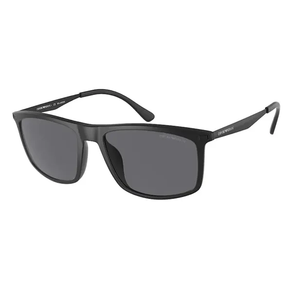 Kính Mát Nam Emporio Armani Matte Black Sunglasses EA4171U 500181 Màu Đen