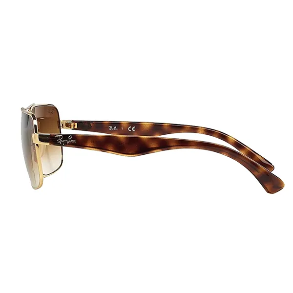 Kính Mát Nam RayBan RB3483 Sunglasses Màu Nâu Vàng L