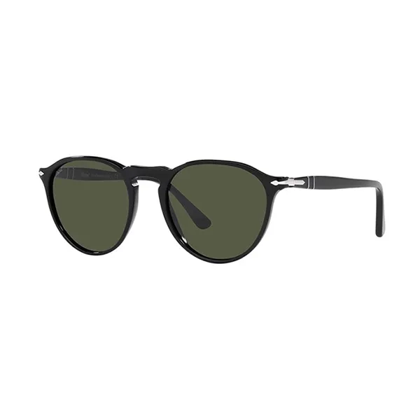 Kính Mát Unisex Persol PO3286S Round Sunglasses Màu Xanh Đen