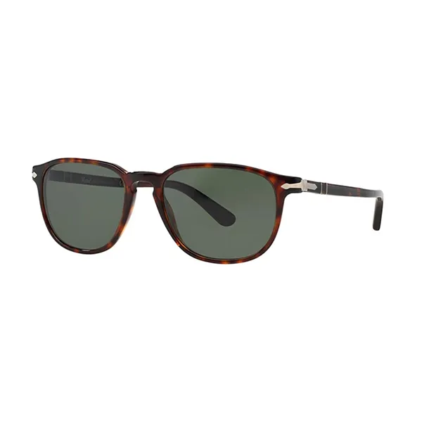 Kính Mát Unisex Persol Square Havana/Green 0PO3019S Sunglasses Màu Xanh Havana