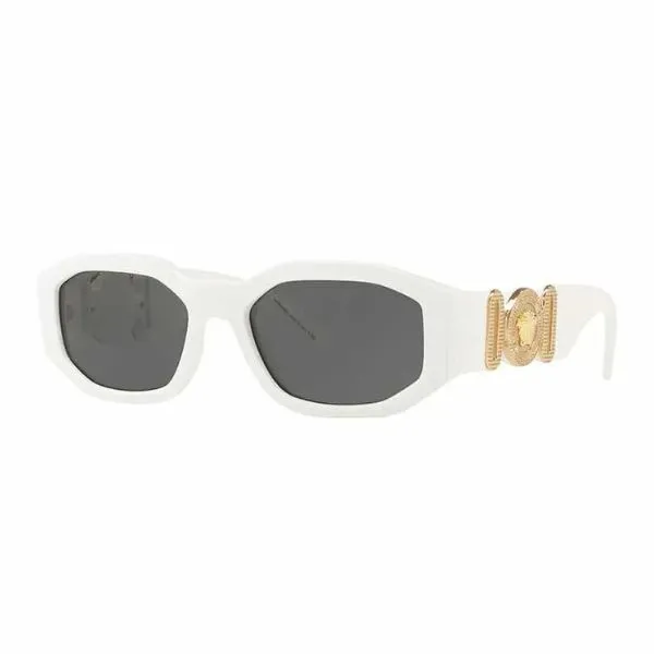 Kính Mát Unisex Versace Geometric Sunglasses VE4361 40187 53 Màu Trắng